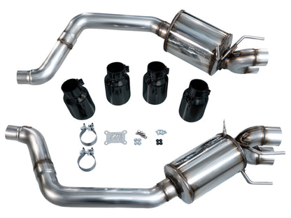 AWE Tuning 09-13 Chevrolet Corvette 6.2L Touring Edition Axle-Back Exhaust w/ Diamond Black Tips