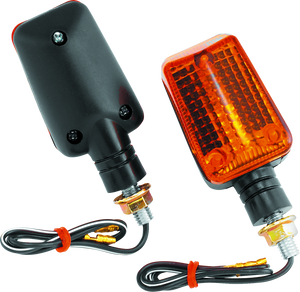 BikeMaster Universal Ministalk Marker Light - Black/Amber