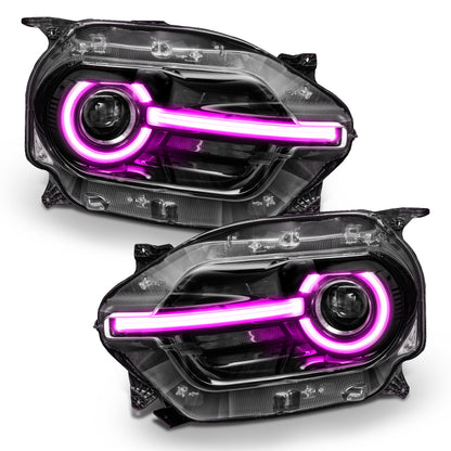Oracle 2021 Ford Bronco Sport RGB+W Headlight DRL + Halo  - ColorSHIFT w/o Controller