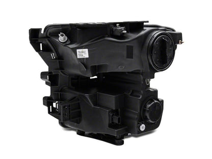 Raxiom 15-17 Ford F-150 G3 Projector Headlights w/ LED Accent- Black Housing (Clear Lens)