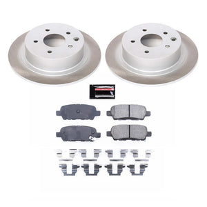 Power Stop 07-18 Nissan Sentra Rear Semi-Coated Rotor Kit