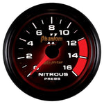 Autometer Phantom II 2-1/16in 0-1600 PSI Electrical Nitrous Pressure Gauge