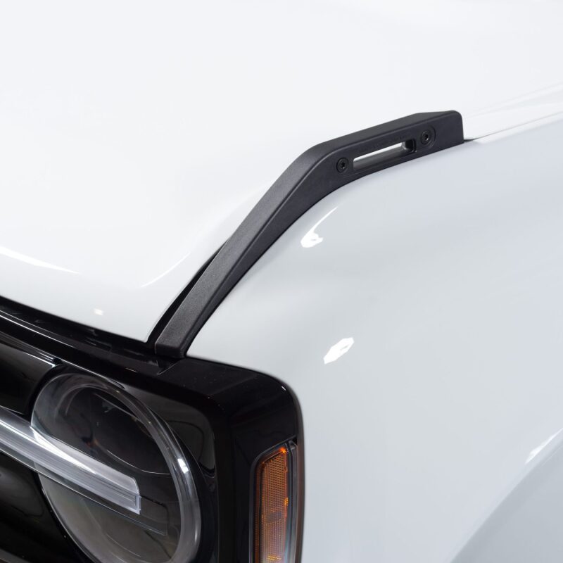 Putco 22-24 Ford Bronco Luminix DRL LED Light Hood Limb Riser (Factory Hood Side Hinge Replacements)