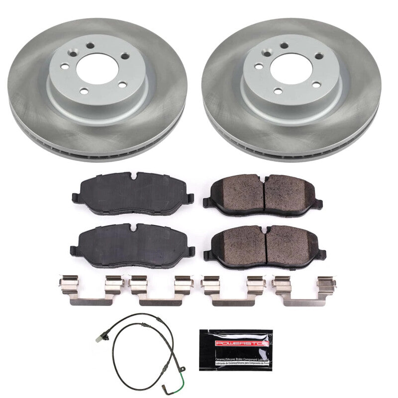 Power Stop 05-09 Land Rover LR3 Front Semi-Coated Rotor Kit