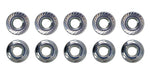 Moroso M6 x 1.00 Serrated Zinc Flange Nut - 10 Pack