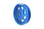 Perrin 2022 BRZ/86 / 19-22 Subaru WRX Lightweight Crank Pulley (FA/FB Eng w/Small Hub) - Blue