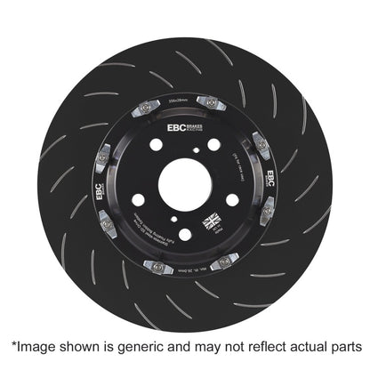 EBC Racing 00-07 BMW M3 E46 3.2L Front 355mm 2 Pc Rotor Replacement (Pair)