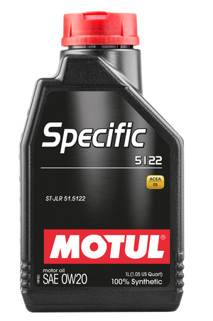 Motul 1L OEM Synthetic Engine Oil ACEA A1/B1 Specific 5122 0W20