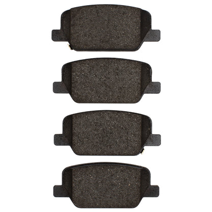 R1 19-25 Kia Telluride Rear Ceramic Brake Pads
