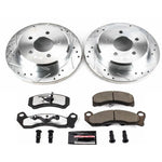 Power Stop 1993 Ford Mustang Front Z26 Street Warrior Brake Kit