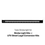 XK Glow Tube Plug n Play Strobe Light Series - Amber 1pc 12in