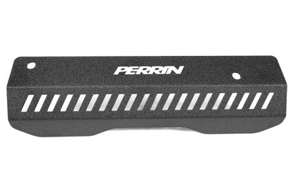 PERRIN 22-26 Subaru WRX Pulley Cover - Black (SHORT - For Use w/PERRIN AOS)