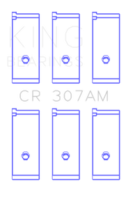 King Engine Bearings Suzuki G-10 (Size +0.25mm) Connecting Rod Bearing Set