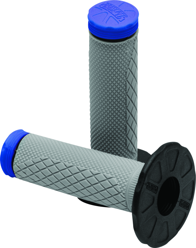 ProTaper Tri Density Full Diamond MX Grips - Blue