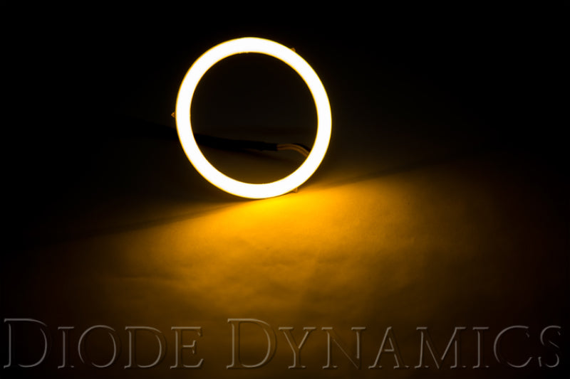 Diode Dynamics Halo Lights LED 90mm - Red (Pair)