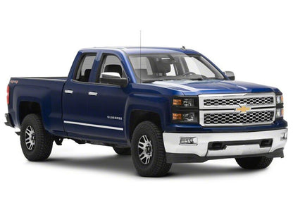 Raxiom 14-15 Chevrolet Silverado 1500 OE Style Headlights/ Black Trim- Black - Clear Lens