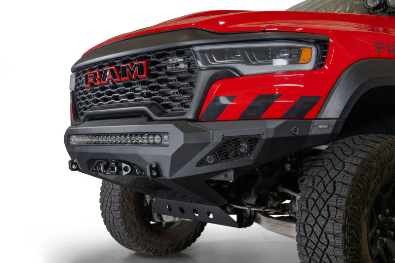 Addictive Desert Designs 2025 Ram RHO Stealth Fighter Front Bumper Winch Kit