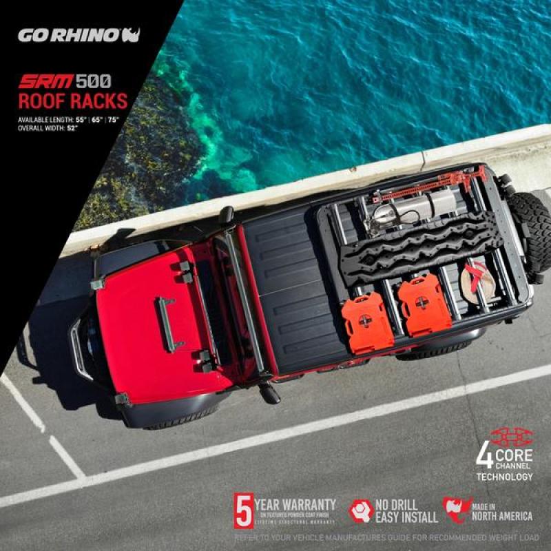 Go Rhino SRM 500 Roof Rack - 55in