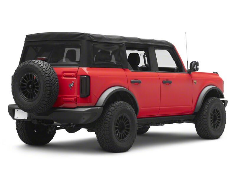 Raxiom 21-26 Ford Bronco Axial Series LED Tail Lights- Black Housing- Smoked Lens