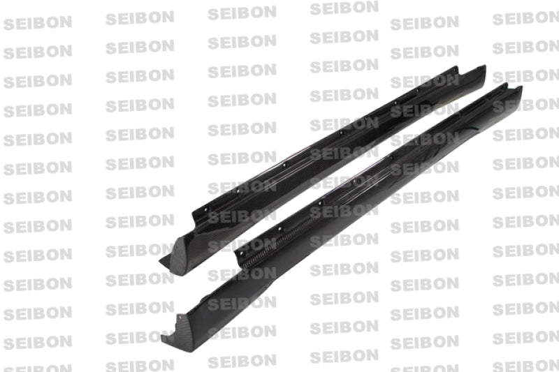 Seibon 2003-2007 Infiniti G35 Sedan TW-Style Carbon Fiber Side Skirts