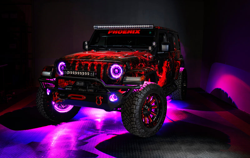 Oracle Oculus Bi-LED Projector Headlights for Jeep JL/Gladiator JT - w/ BC1 Controller