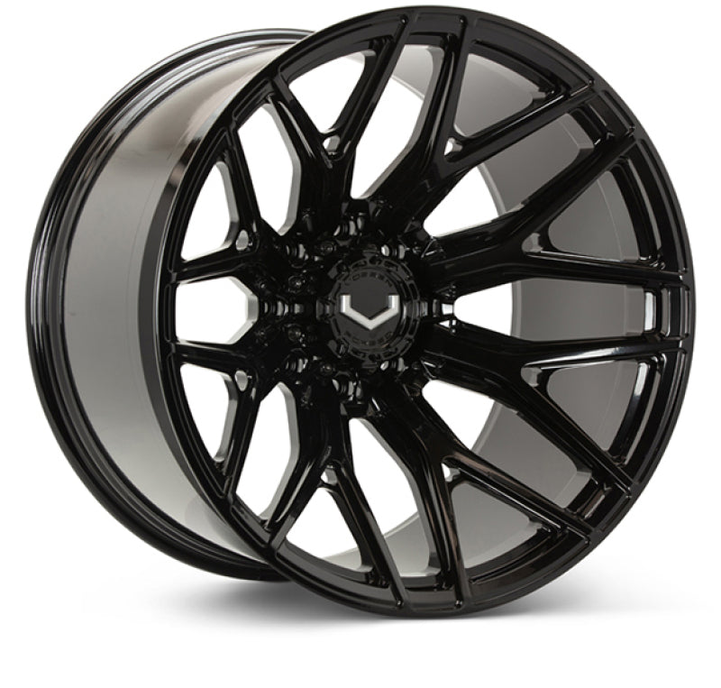 Vossen VFX-03 24x12 - 8x180 - ET44 - Ultra Deep - 124.3 - Gloss Black Wheel