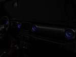 Raxiom 18-23 Jeep Wrangler JL LED Ambient Vent Lighting Kit