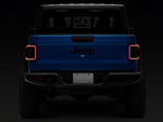 Raxiom 20-23 Jeep Gladiator JT Axial Series LED Tail Lights- Blk Housing (Smoked Lens)