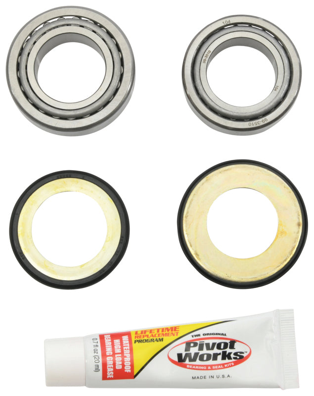 Pivot Works 95-97 Honda CR125R PW Steering Stem Bearing Kit