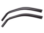 WeatherTech 15-22 GMC/Chevy Canyon/Colorado Ext. Cab/CC Front Side Window Deflectors - Dark Tint