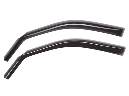 WeatherTech 24-26 Hyundai Santa Fe/Santa Fe Hybrid Front Side Window Deflectors Front - Matte Black