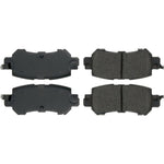 Centric Posi-Quiet Extended Wear Brake Pads w/Shims & Hardware - Front