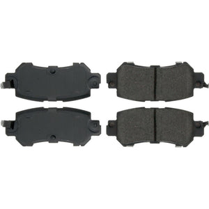 Centric Posi-Quiet Ceramic Brake Pads w/Shims - Front