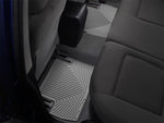 WT Rubber Mats - Rear - Grey