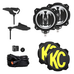 KC HiLiTES Jeep 392/Mojave Gravity LED PRO6 Wide-40 2-Light Sys Ditch Light Kit