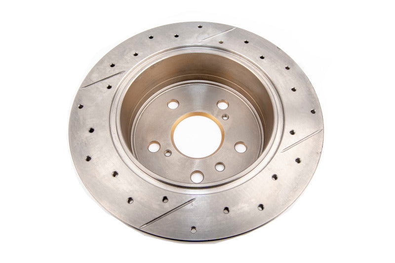 DBA 13-18 Lexus ES300h Rear Drilled & Slotted Street Series Rotor