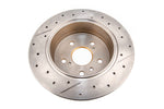 DBA 13-18 Lexus ES300h Rear Drilled & Slotted Street Series Rotor