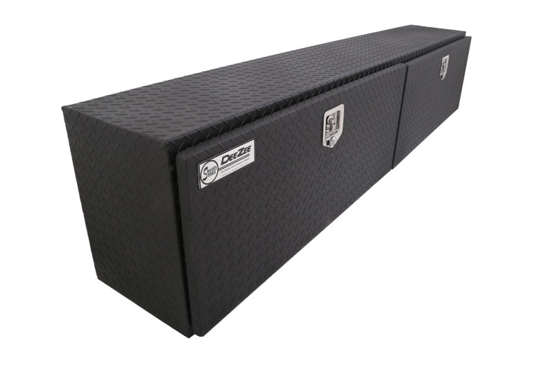 Deezee Universal Tool Box - Specialty 90In Topsider Black BT Alum (Txt Blk)