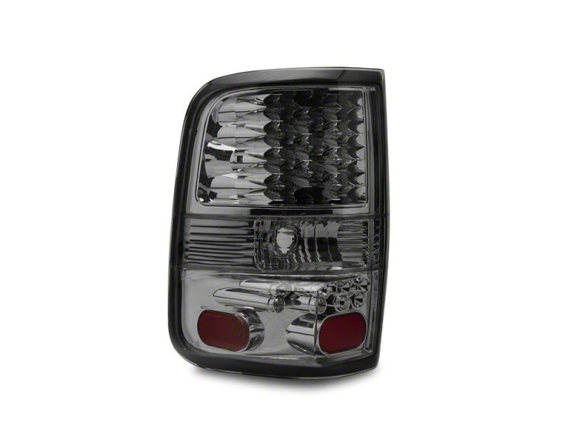 Raxiom 04-08 Ford F-150 Styleside LED Tail Lights- Chrome Housing- Smoked Lens