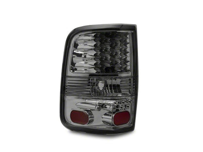 Raxiom 04-08 Ford F-150 Styleside LED Tail Lights- Chrome Housing- Smoked Lens