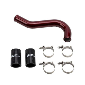 Wehrli 06-10 Chevrolet 6.6L LBZ/LMM Duramax Upper Coolant Pipe - WCFab Red