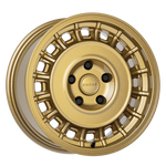 Nomad N502GR Arvo 15x7in / 5x100 BP / 15mm Offset / 56.1mm Bore - Gloss Gold Wheel