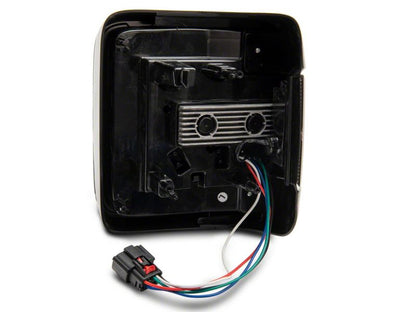 Raxiom 18-23 Jeep Wrangler JL Axial Series LED Tail Lights- Black Housing (Smoked Lens)