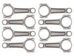 Manley Small Block Chevrolet 6.000in 2.100in Crankshaft I-Beam Connecting Rods - Set of 8