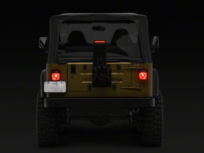 Raxiom 97-06 Jeep Wrangler TJ LED Third Brake Light- Smoked