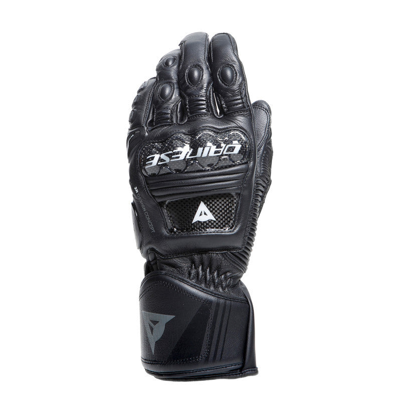 Dainese Druid 4 Leather Gloves Black/Black/Charcoal-Gray - XL