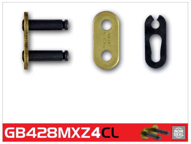 RK Chain GB420MXZ4-CLIP - Gold