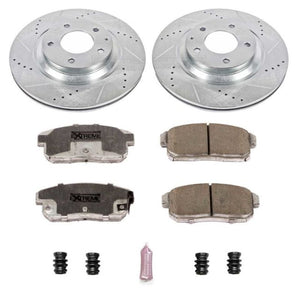 Power Stop 04-11 Mazda RX-8 Rear Z26 Street Warrior Brake Kit