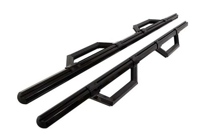 Dee Zee 99-23 Chevrolet/GMC/Dodge/Ford Full Size Truck Hex Series - Crew Cab Side Steps (Blk)