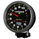 Autometer 5 inch Ultimate DL Playback Tachometer 11000 RPM - Black